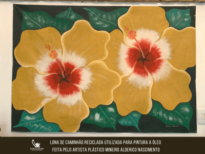 Suite 01 - quadro hibisco